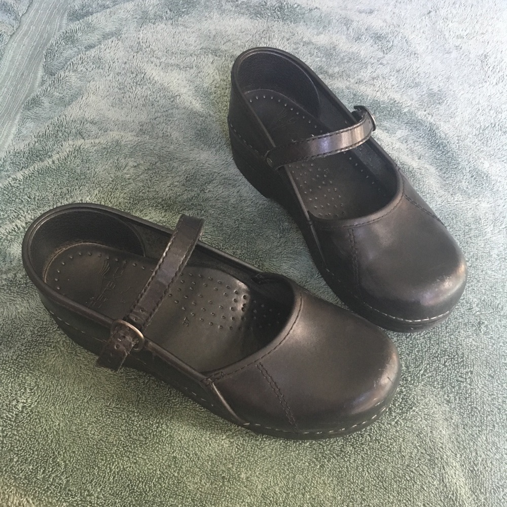 Dansko Black Mary Jane Size 37